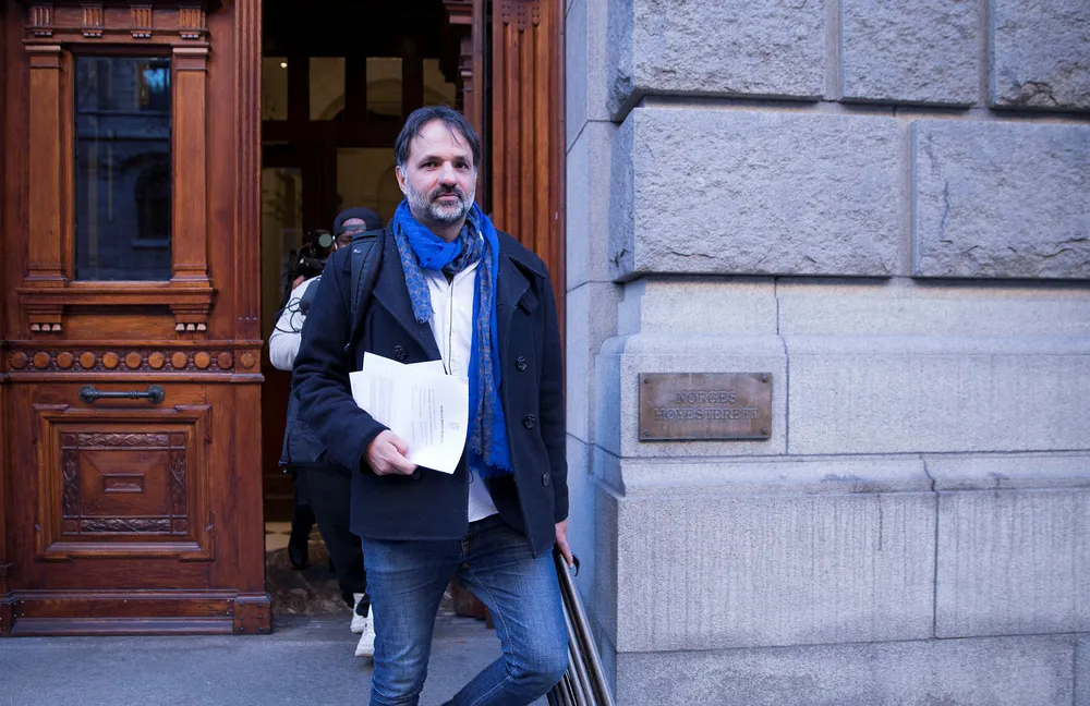 Ulrik Imtiaz Rolfsens dokumentarfilm landet denne uken. Før sloss han i Høyesterett mot politi-beslag av råmateriale til «Den norske terroristen». Foto: Gunnar Lier
