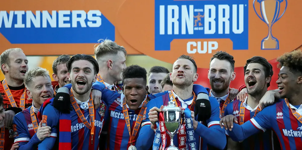 Irn-Bru is a big supporter of Scottish football.