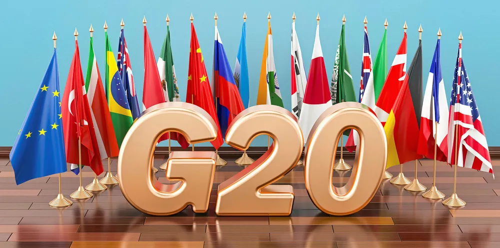 G20 national flags.
