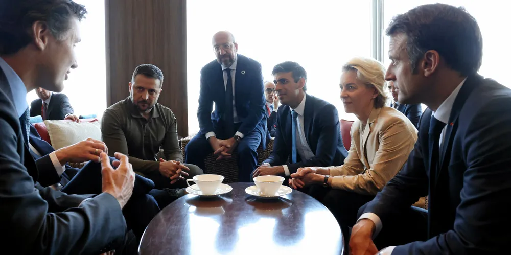 G7 leaders met Ukraine’s President Volodymyr Zelenskyy in Japan at the weekend.