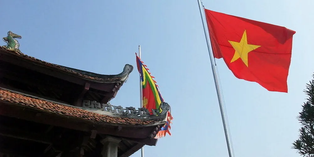 . Vietnam flag.