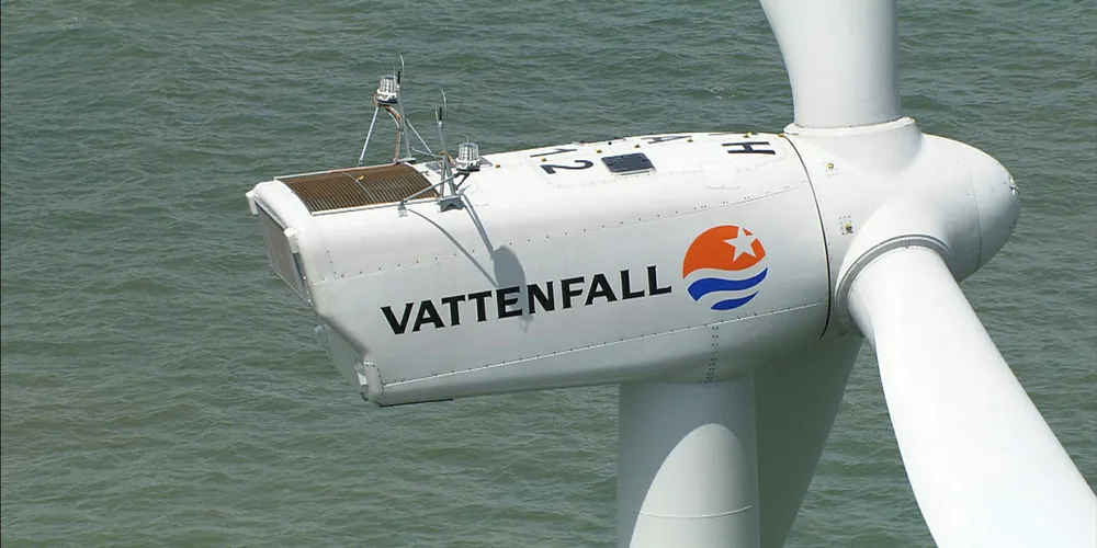 Vattenfall has 2.2GW of wind, 1.3GW of it offshore