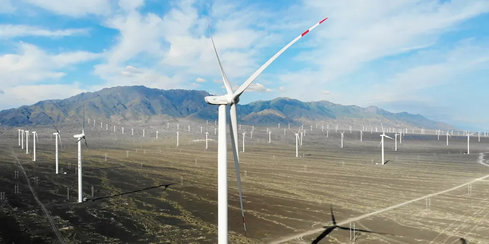 Goldwind 4.5MW turbines.