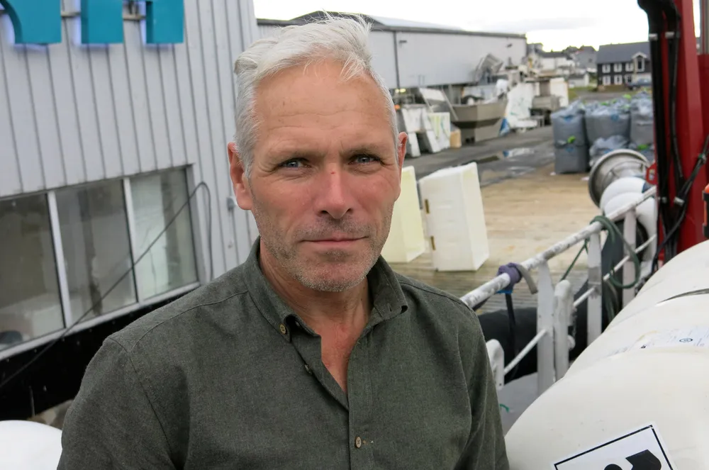 Fisker Roar Pedersen i Nordkapp er skipper og har fire mann med seg om bord på «Børnes».