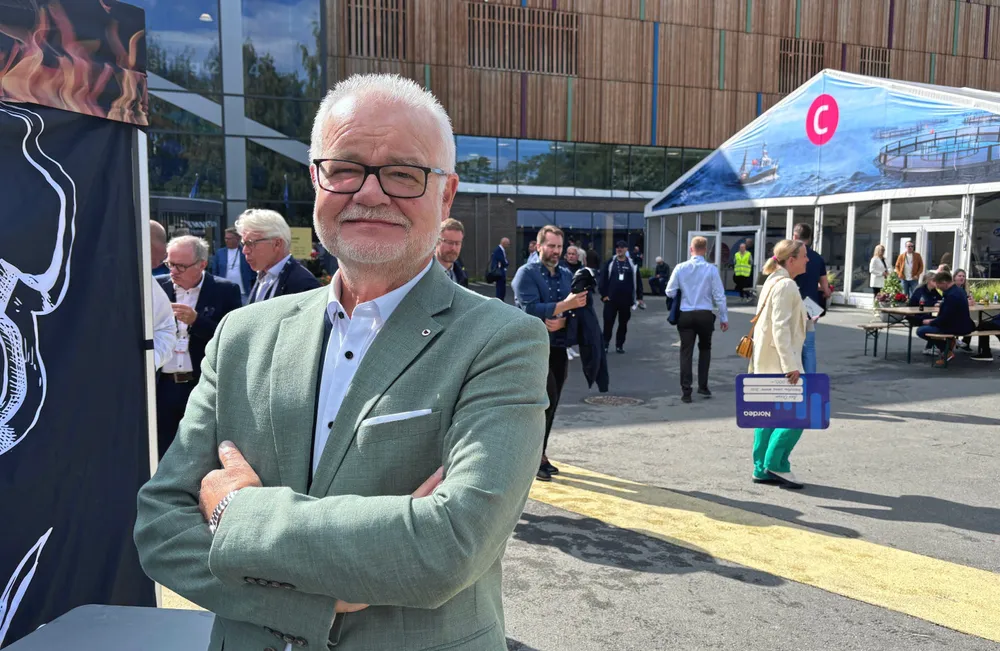 Kystens Næringsliv snakket med Asle Strønen på åpningsdagen av Nor-Fishing.