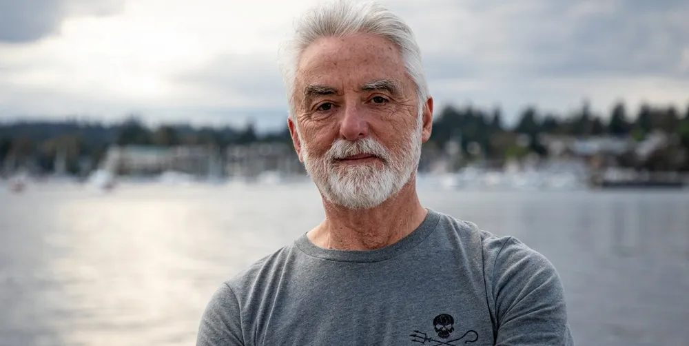 Kurt Beardslee heads the Wild Fish Conservancy, which is working to remove Cooke's netpens out of Puget Sound to protect orcas and wild salmon.
