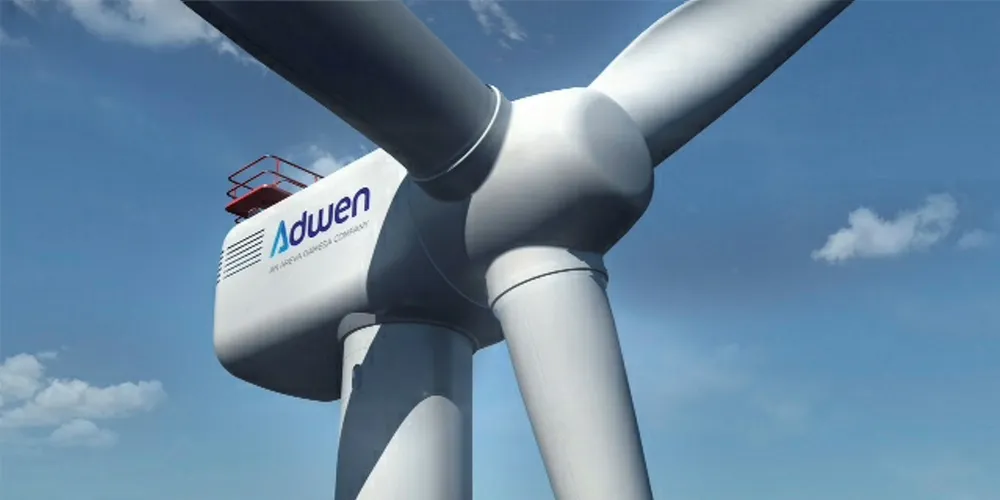 The Adwen 8MW turbine. Pic: Adwen