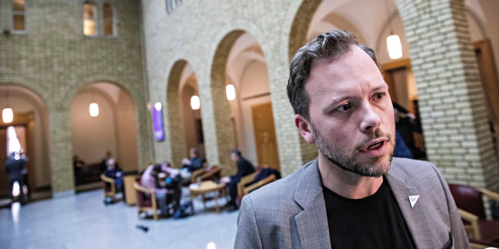 SV-leder Audun Lysbakken melder at partiet ikke blir en del av den nye regjeringen.