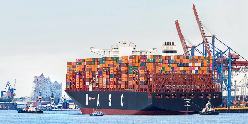 Vessels taking the detour around the Cape of Good Hope include the Al Nefud.