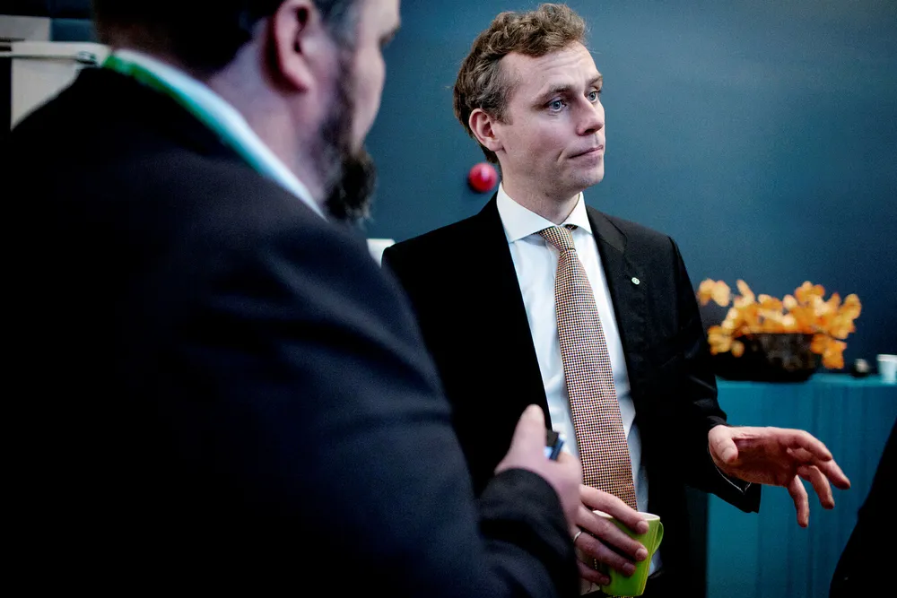 Tidligere olje- og energiminister Ola Borten Moe mener miljøstiftelsen Bellona utfordrer folkestyret ved å klage inn en norsk skattefordel for oljenæringen i Esa. Foto: Ida von Hanno Bast