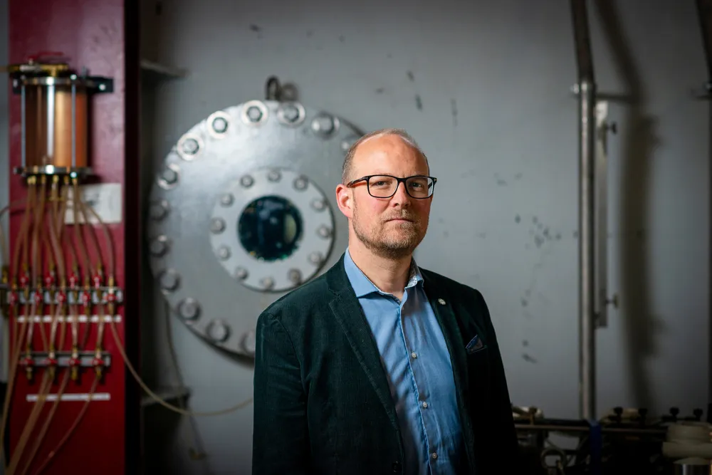 Sps Ole André Myhrvold etterlyser forgang i løfter om oppgradering av vannkraftverk.