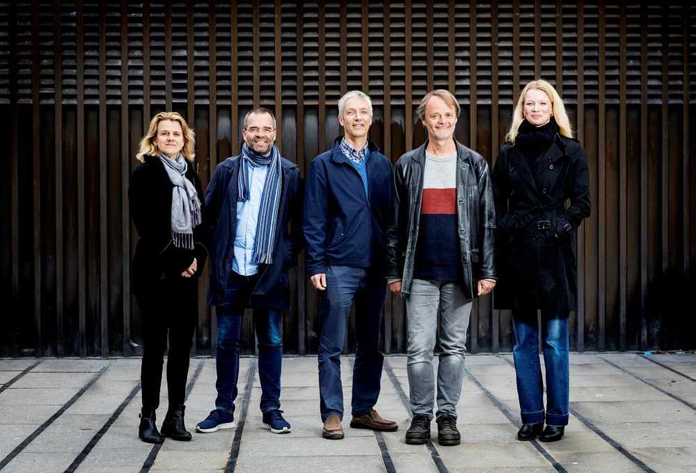 DNs rentepanel tror ikke på renteøkning denne uken. Fra venstre: Hilde Bjørnland, Ragnar Torvik, Steinar Holden, Knut Røed og Kari Due-Andresen.