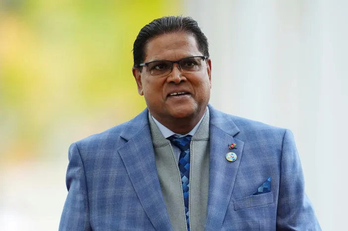 National leader: Suriname's President Chandrikapersad Santokhi