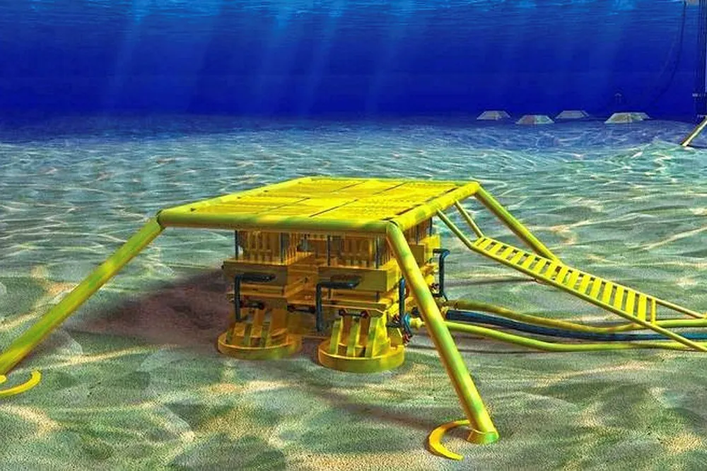 Cost savings: subsea template