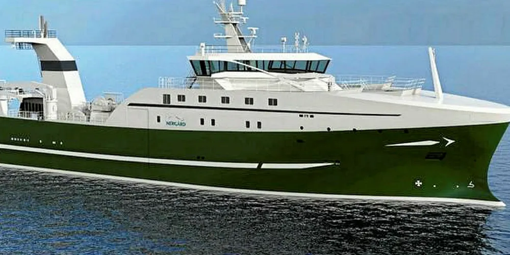 Nergård Havfiskes nye hekktråler bygges hos Vard.