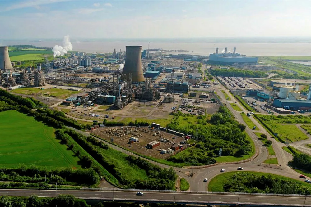 Captured: the Saltend Chemicals Park, one of the heavy CO2 emitters that could be decarbonised thanks to the new Northern Endurance Partnership plans