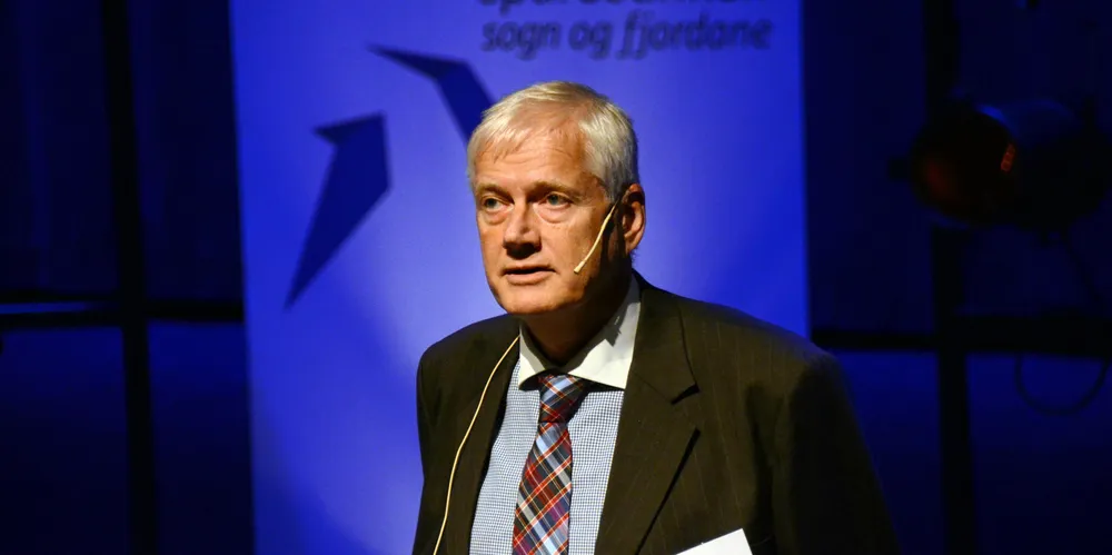 SFE-sjef Johannes Rauboti er godt fornøyd med å ha tjent 20 øre/kWh i et år der markedsprisen lå på 10 øre/kWh.