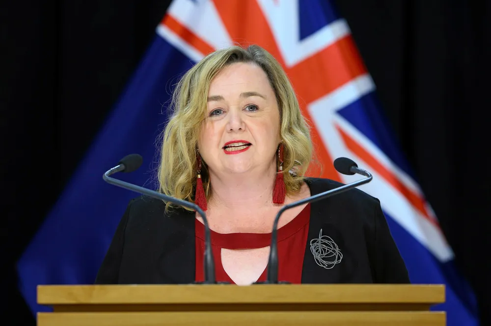 New Zealand energy and resources minister Megan Woods.