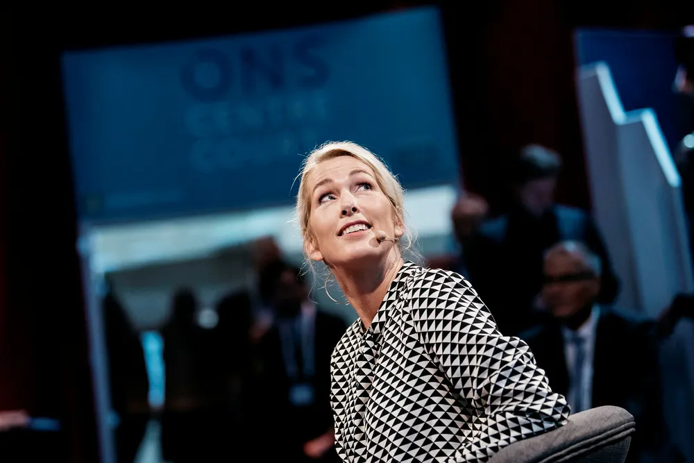 – Det er ikke bare om en tradisjonell sektor, sa administrerende direktør Anita Krohn Traaseth i Innovasjon Norge om ONS på ONS tirsdag. På forhånd fikk hun kritikk for å velge bort oljeselskapene fra sin stand på det som før ble kalt oljemessen.