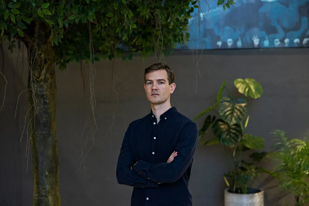Autostore-sjef Mats Hovland Vikse skal kutte kostnadene.