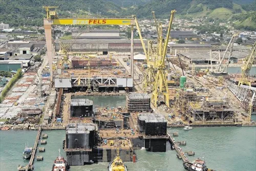 Contract: The Cidade de Mangaratiba is currently under construction at the BrasFels yard outside Rio de Janeiro.