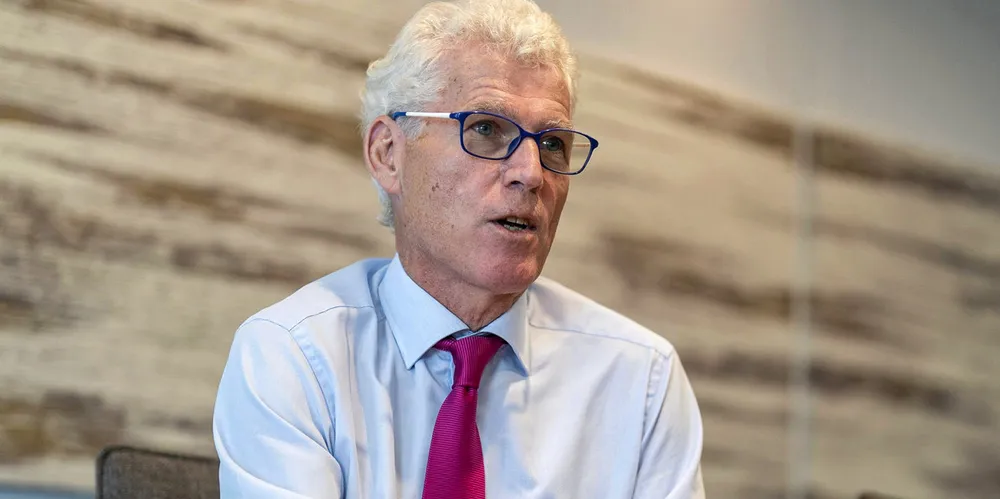 Jeremy Nixon, chief executive officer of Ocean Network Express (ONE).