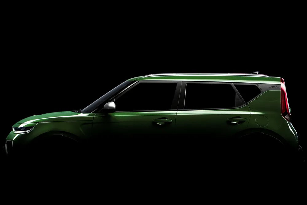 Det ytre designet på nye Kia Soul skiller seg ikke vesentlig fra dagens versjon.