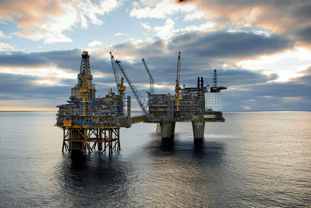Infill drilling effort: Oseberg field centre Photo: OYVIND HAGEN/EQUINOR