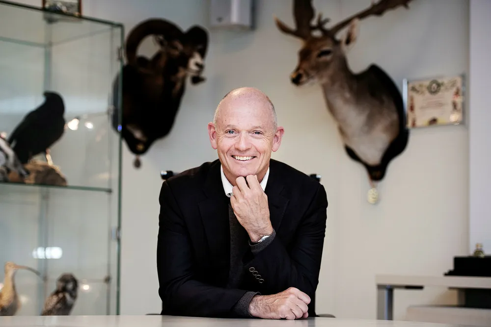 Ståle Kyllingstad har all grunn til å smile. Hans oljekonsern IKM Gruppen økte resultatet med snaue 200 millioner i 2019.