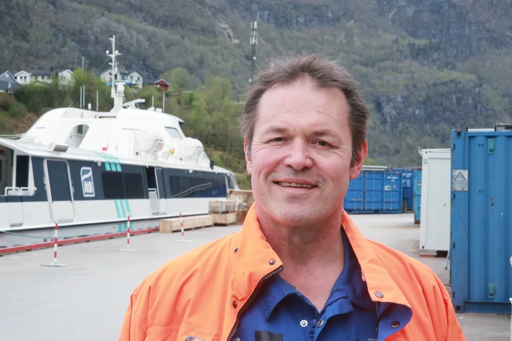 Brødrene Aa sine produksjonslokaler i Hyen. Jon Vidar Storsletten er tillitsvalgt i Fagforbundet.