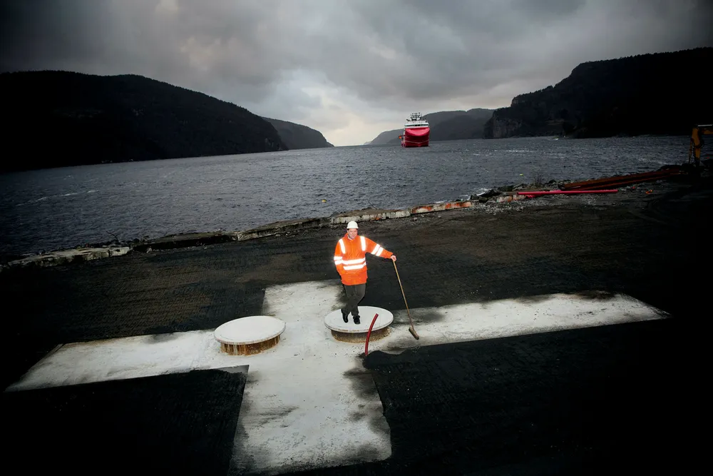 Frode Olsen (bildet) var tidligere administrerende direktør i Halvorsen Group. Nå går han inn som direktør og medeier når konkursrammede Halvorsen Offshore i Kvinesdal får nytt liv som i Tratec Halvorsen. Foto: Tomm W. Christiansen
