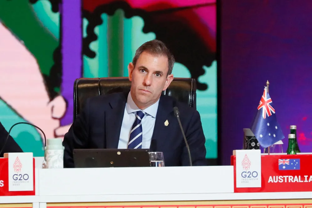 Man with a plan: Australian Treasurer Jim Chalmers.