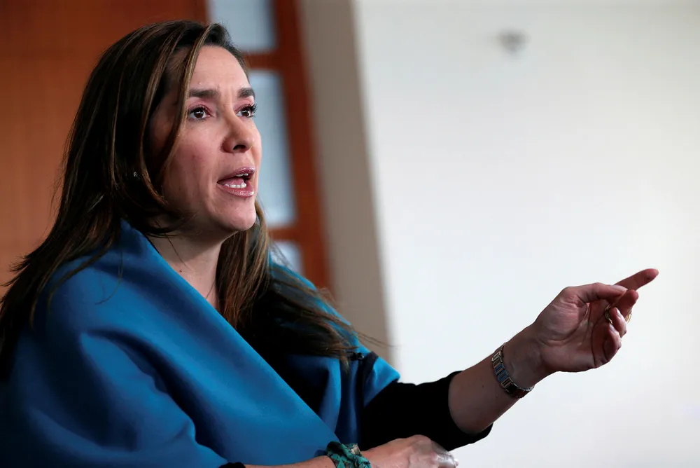 Colombia's Mines and Energy Minister: Maria Fernanda Suarez