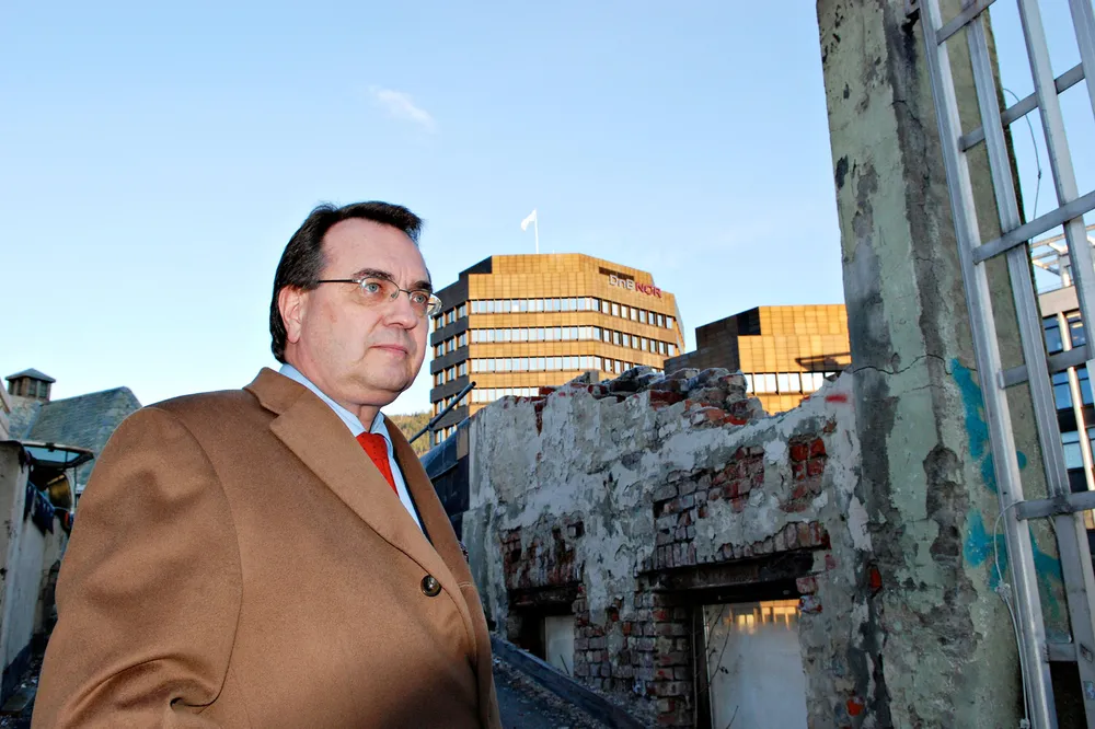 Styreleder Øystein Elgan i TCO, her fotografert i 2008.