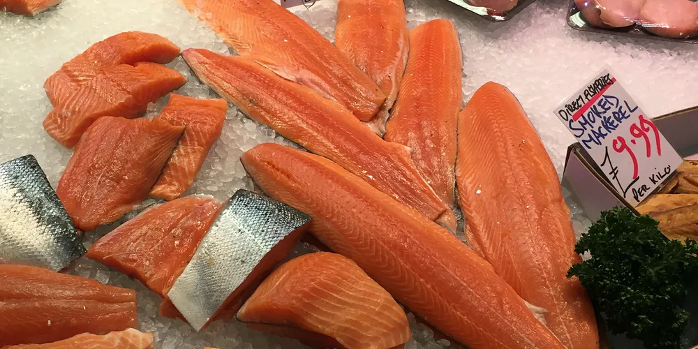 Exports of salmon and other Norwegian seafood to the British market are adversely affected by Brexit and reduced value of the British pound.