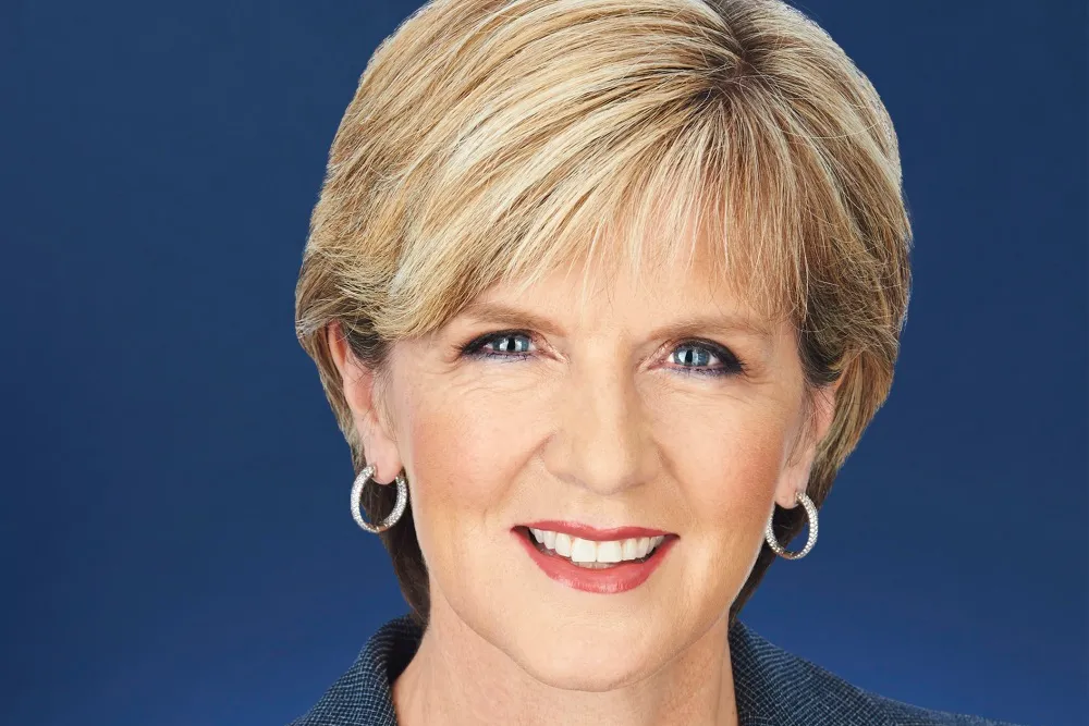 Investment sought: in Australia, but Foreign Minister Julie Bishop