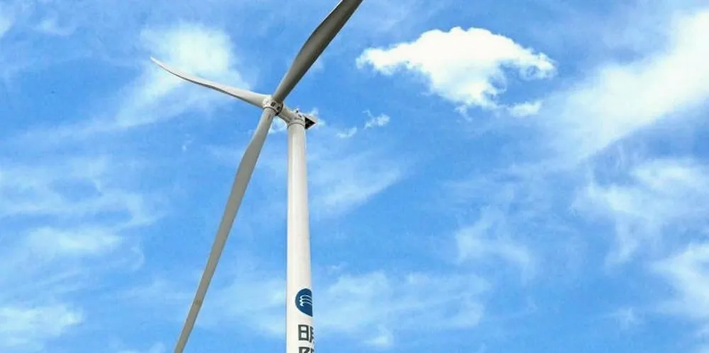MingYan's 5.2MW MySE5.2-166 wind turbine