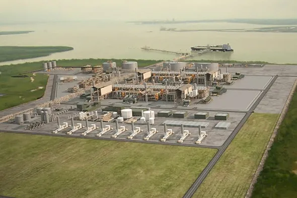 The Ichthys LNG project being developed in Australia.