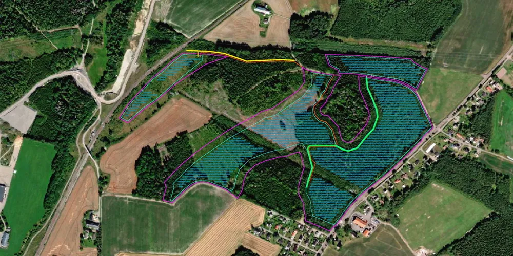 Solgrid trekker konsesjonssøknad for Barkåker solkraftverk i Tønsberg kommune etter massive protester.