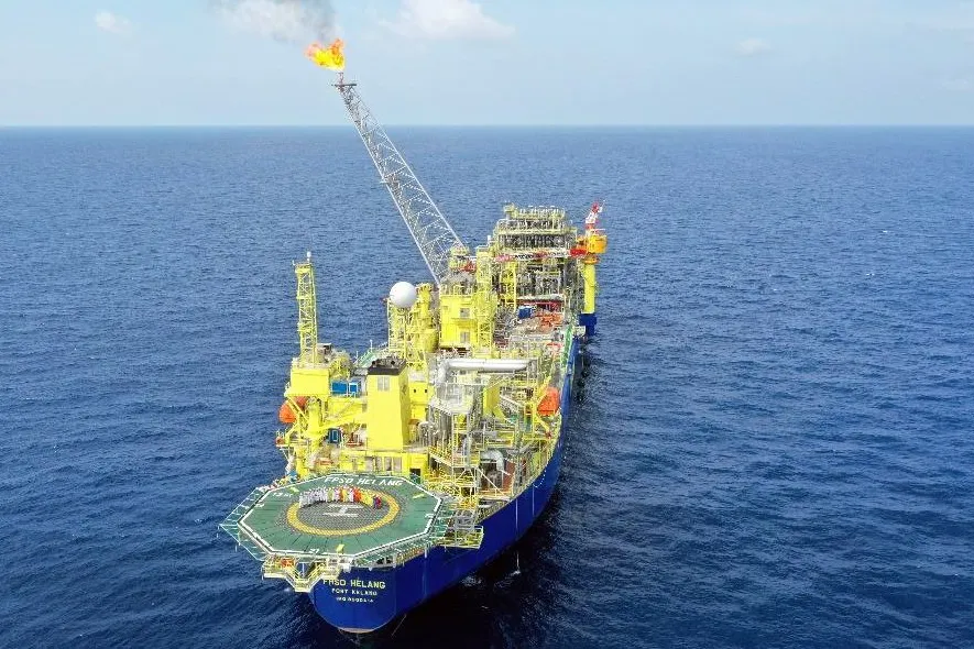 The Helang FPSO at the Layang field, offshore Malaysia.