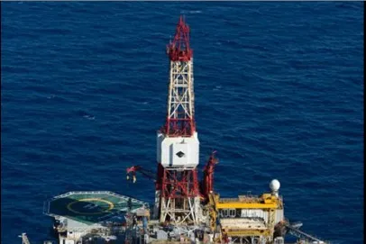Offshore find: Chevron used the semi-submersible Ocean America to drill its latest exploration well off Western Australia