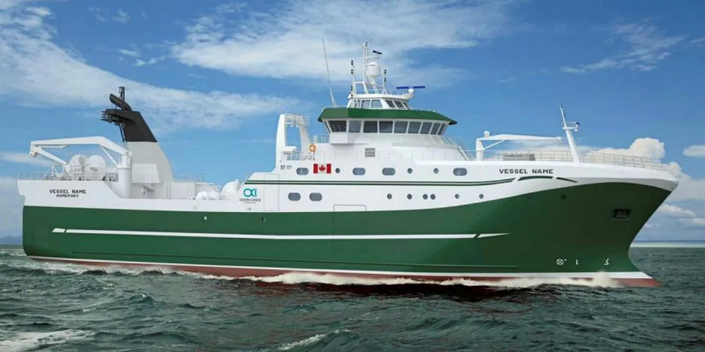 OCI fishing vessel. OCI new fishing vessel.