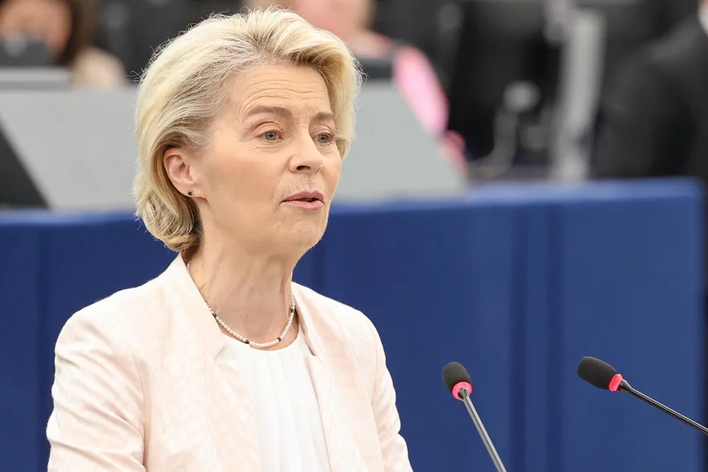 European Commission President Ursula von der Leyen.