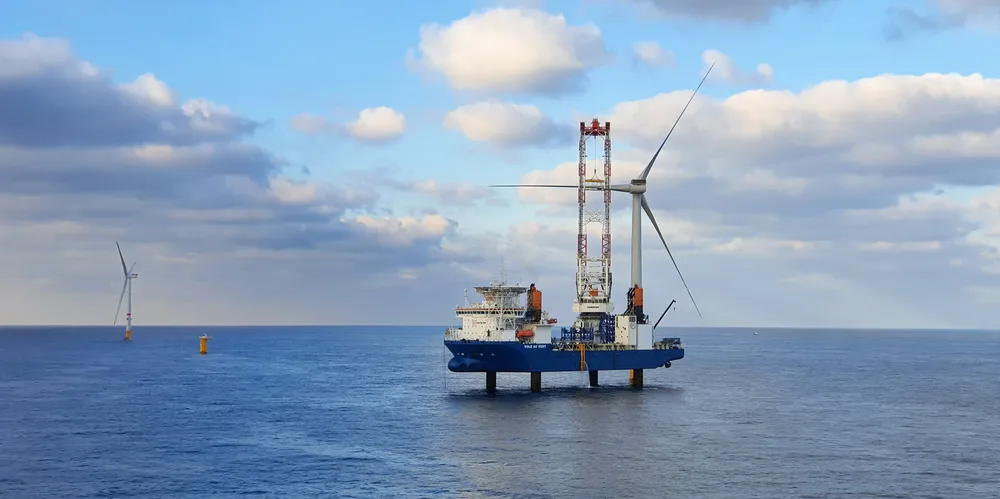 Construction of the Northwester 2 array off Belgium
