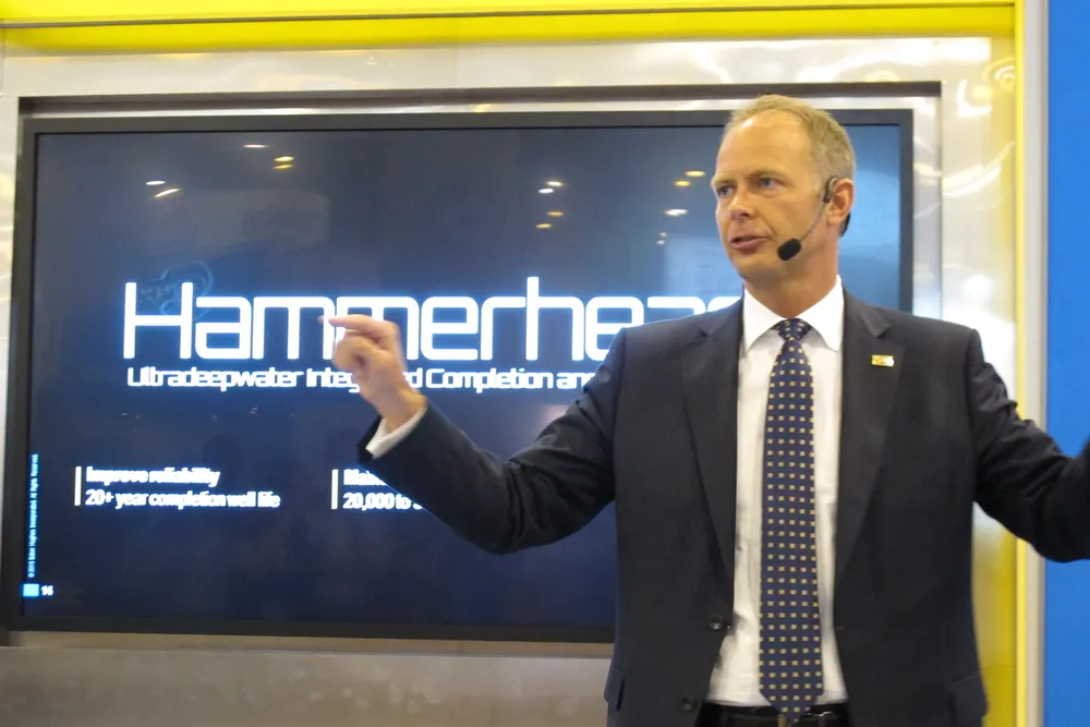 Hammerhead system: Baker Hughes' Richard Ward presents technology at OTC 2015