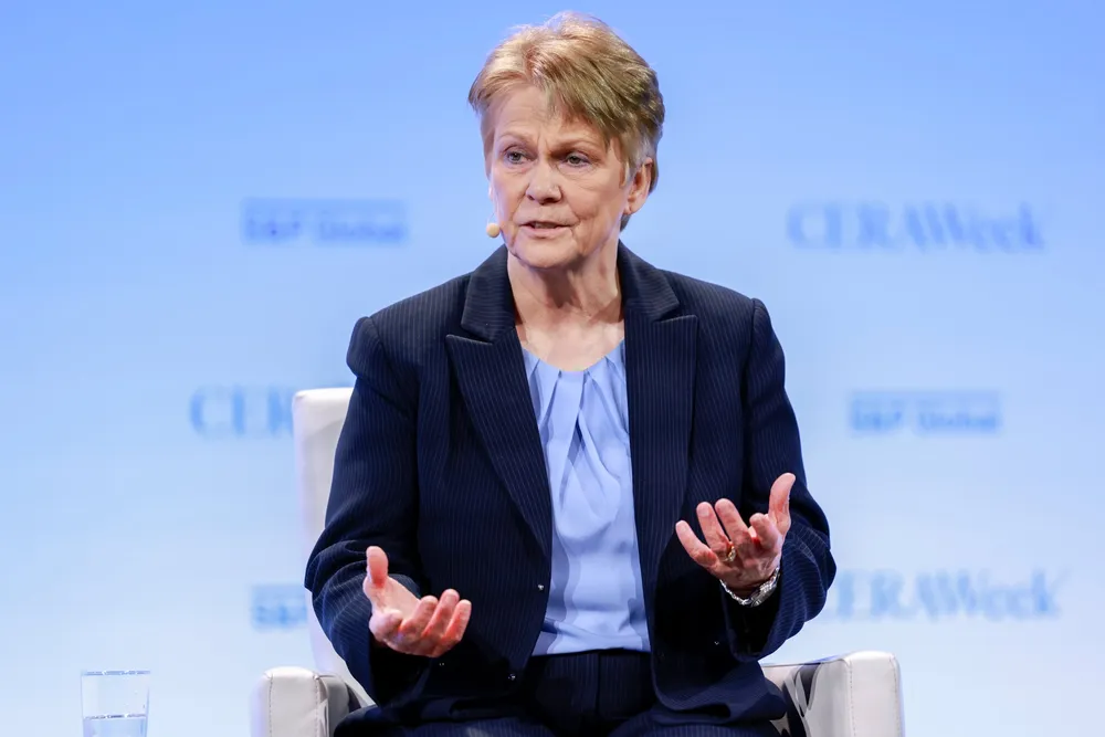 Oxy chief executive Vicki Hollub.