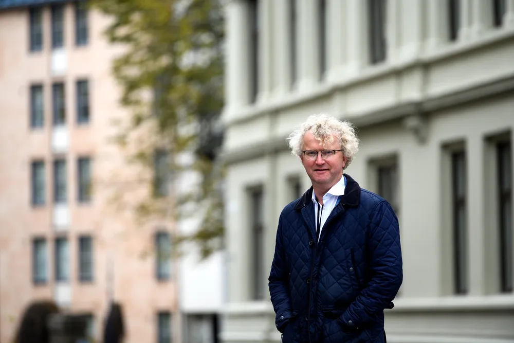 Jan Ludvig Andreassen, sjeføkonom i Eika Gruppen, trodde på rentekutt torsdag.