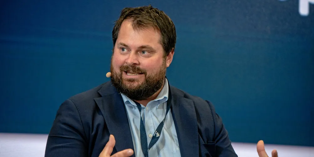 Håkon André Berg er administrerende direktør i Salmon Evolution
