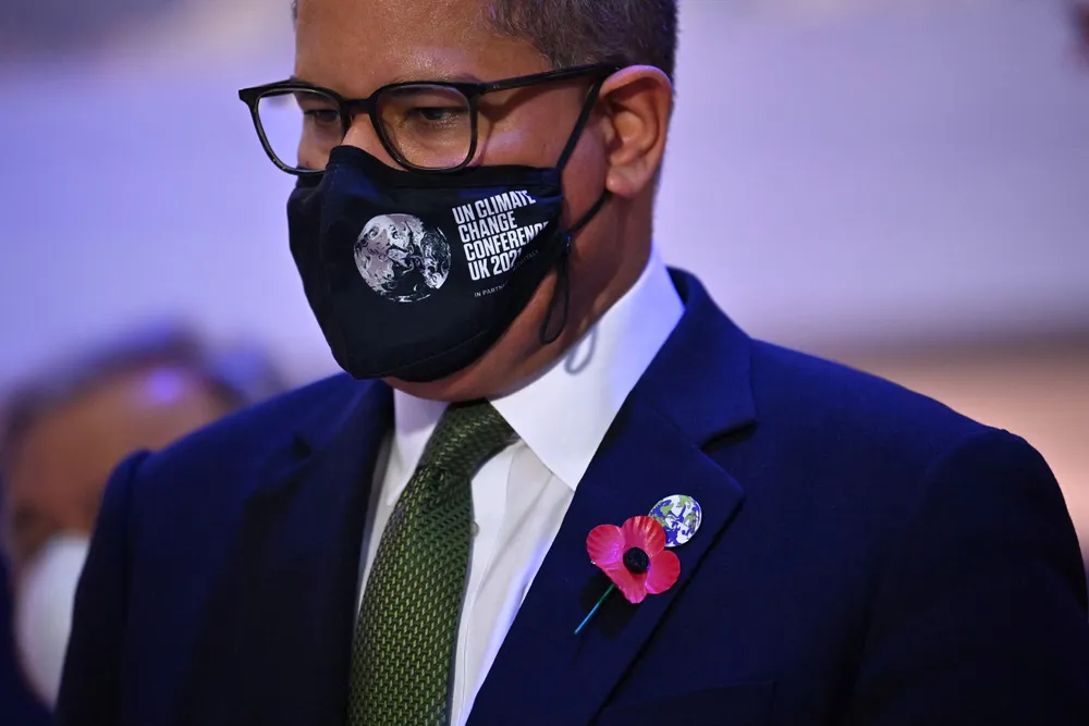 Approaching the finishing line: COP26 President Alok Sharma is this afternoon hearing last minute interventions at the climate change summit in Glasgow