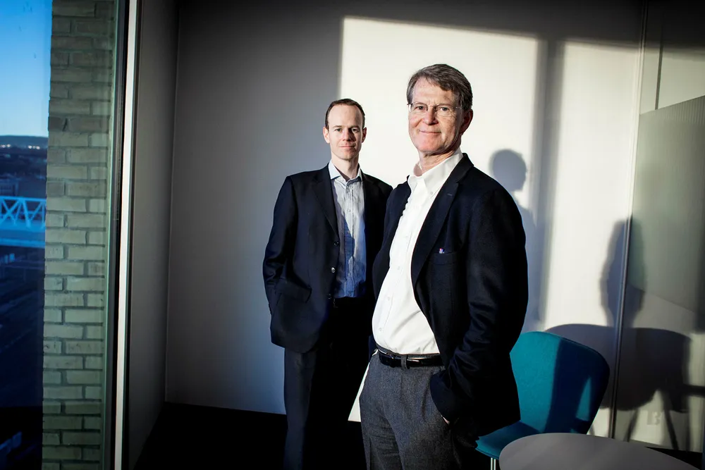 Nok et dårlig kvartal for de børsnoterte selskapene, oppsummerer aksjestrateg Paul Harper (til venstre) og analysesjef Morten Jensen i DNB Markets.
